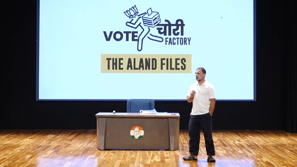Rahul Gandhi Attacks EC, Says 'Real Hydrogen Bomb' Remains After 'Vote Theft'