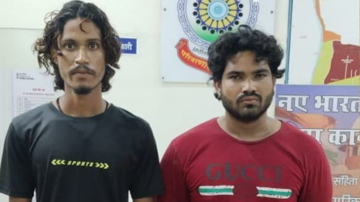 Raipur: Two Arrested for Vicious Assault on Youth; Country-Made Pistol and Weapons Seized