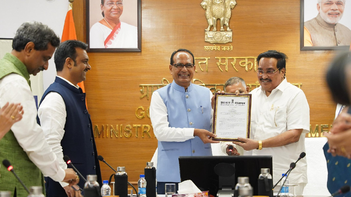 Shivraj Singh Chouhan and Chandrakant Patil Unveil 'National Initiative on Water Security'