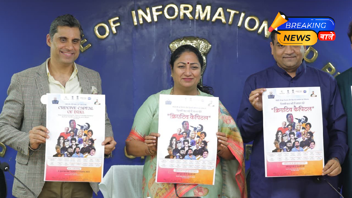 Delhi CM Rekha Gupta Announces 30+ Indian & International Cultural Events in 80 Days