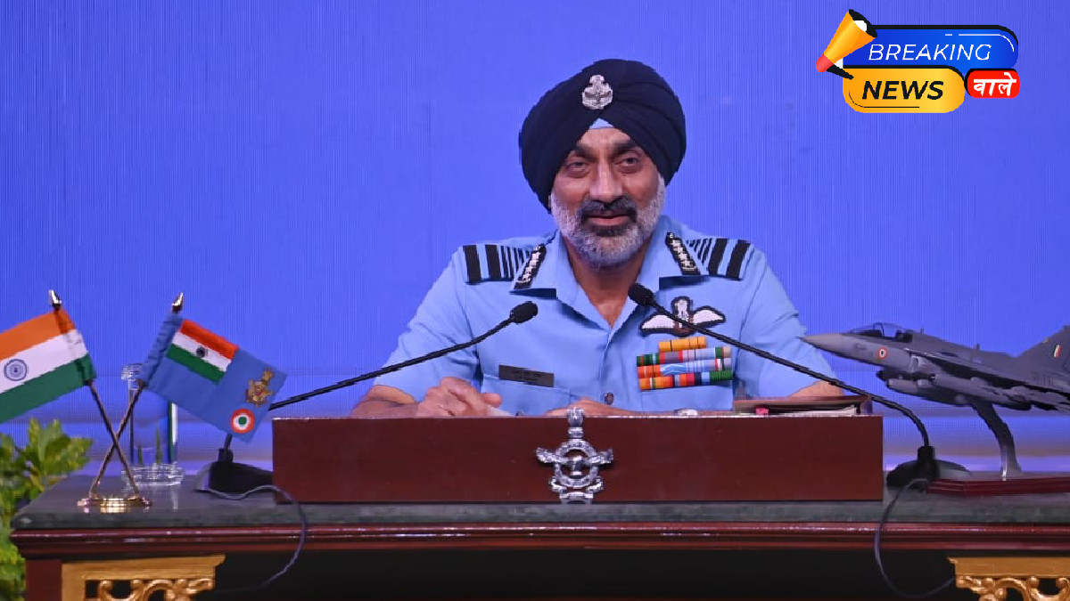 IAF Chief Unveils 'Operation Sindoor': 5 Pakistani F-16 and JF-17 Fighter Jets Eliminated