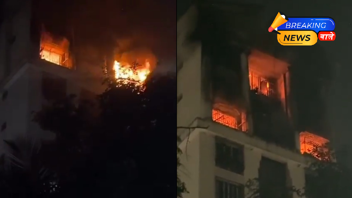 Navi Mumbai Vashi Raheja Complex Engulfed in Flames on Diwali Night, 4 Dead, 10 Injured