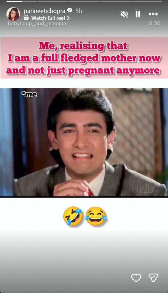 Parineeti Chopra’s Funny Viral Reaction After Becoming a Mother: "I'm Fully a Mommy Now