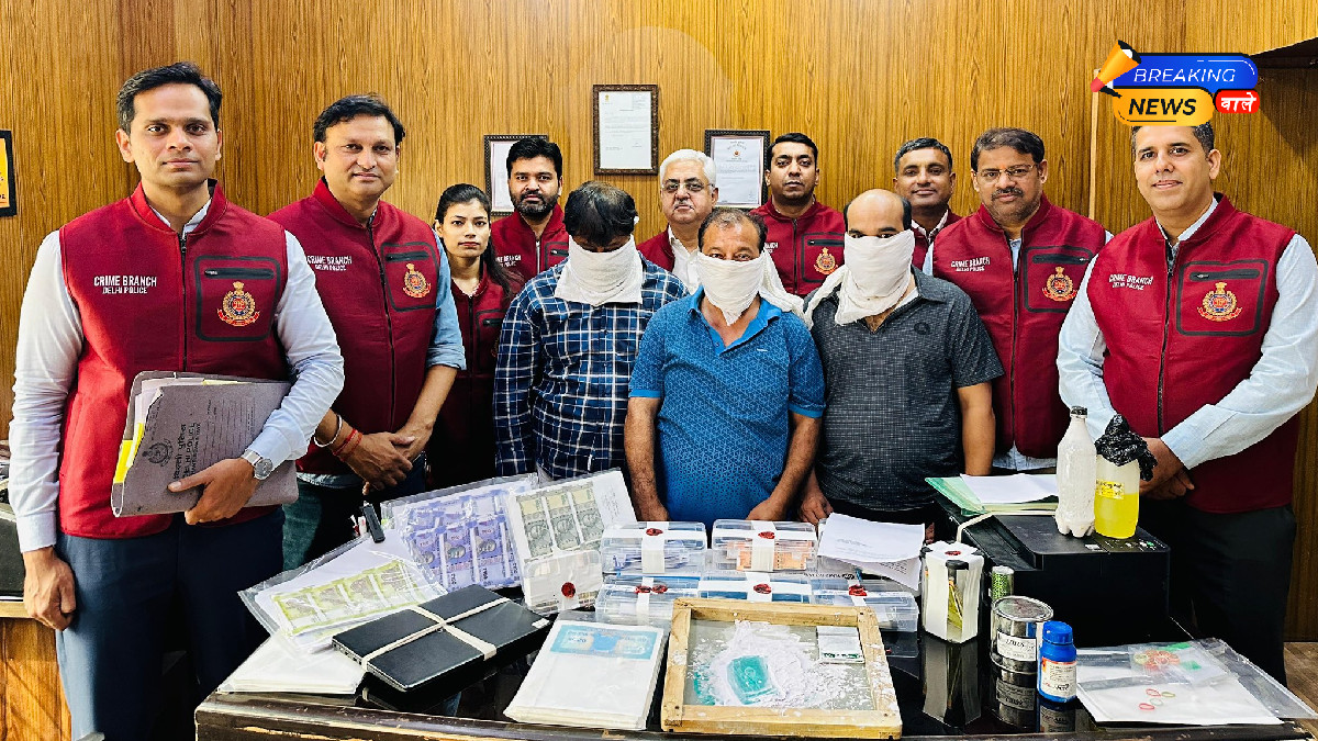 Delhi Police BUSTS Major Fake Currency Racket; Three Suspects Arrested