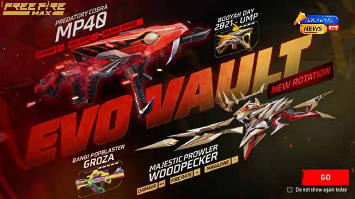 Garena Free Fire Max Redeem codes today