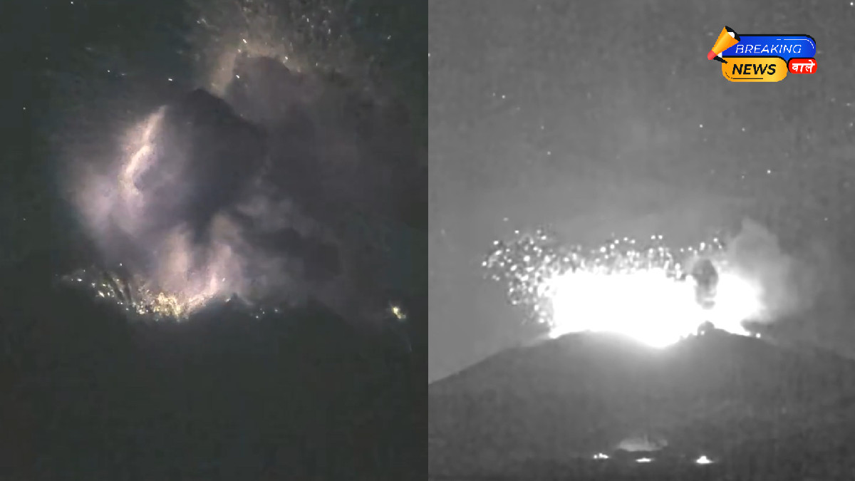 Japan's Sakurajima Volcano Erupts: 4,400-Meter High Ash Plume Captured in Video of Terrifying Scene