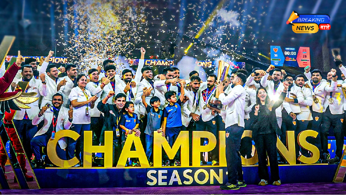 Pro Kabaddi League 2025 Final: Dabang Delhi Defeats Puneri Paltan to Win Season 12 Title