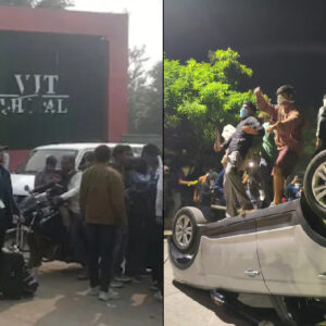 VIT College Students Protest: Agitated Students Set Vehicles Ablaze Over Contaminated Water and Poor Food