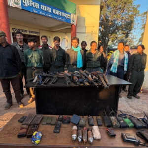 ₹1 Crore Reward Naxal Commander Ramdher Majji Among 11 Who Surrendered; Three States Declared Naxalism-Free