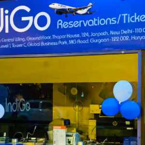 IndiGo Shares Crash 5% on Opening as Sensex Slumps 300 Points in Weak Start to the Week