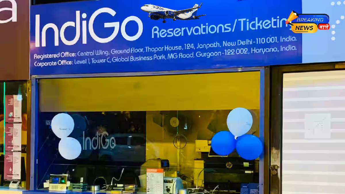 IndiGo Shares Crash 5% on Opening as Sensex Slumps 300 Points in Weak Start to the Week