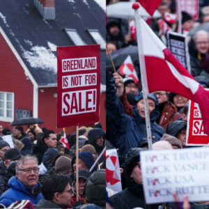 Greenland Erupts in Protest Against Trump: Crowds Chant 'We Are Not for Sale'