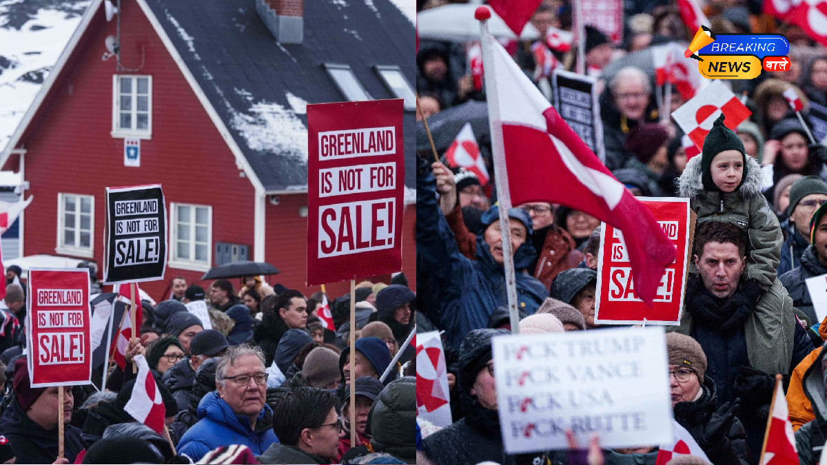 Greenland Erupts in Protest Against Trump: Crowds Chant 'We Are Not for Sale'