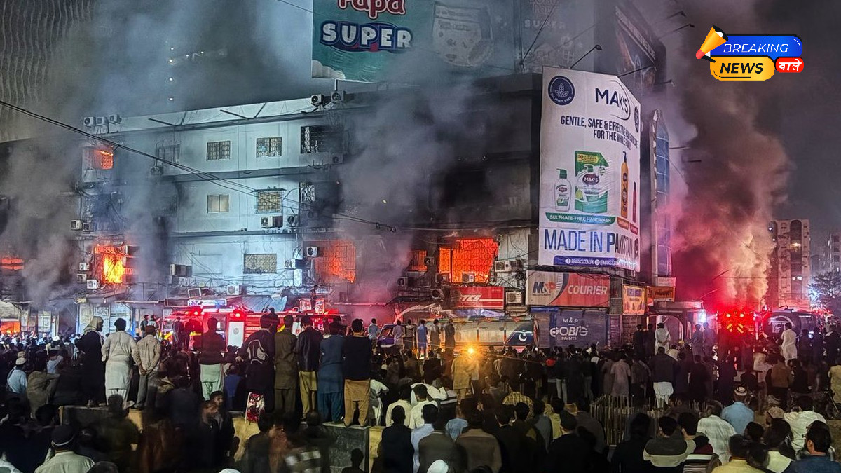 Karachi Gul Plaza Fire: 30 Bodies Found in a Single Shop, Death Toll Rises to 60