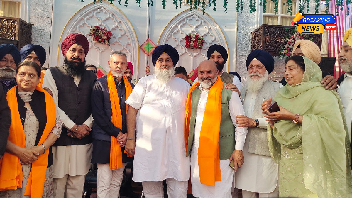 BJP Vice President Arvind Khanna Joins Shiromani Akali Dal