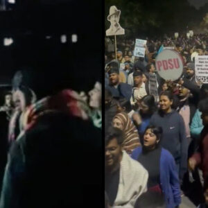 JNU: ABVP and Left Groups Clash During Protest Against Vice-Chancellor