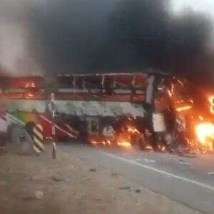 आंध्र प्रदेश में खौफनाक हादसा, 13 लोगों की जलकर मौत, कई घायल