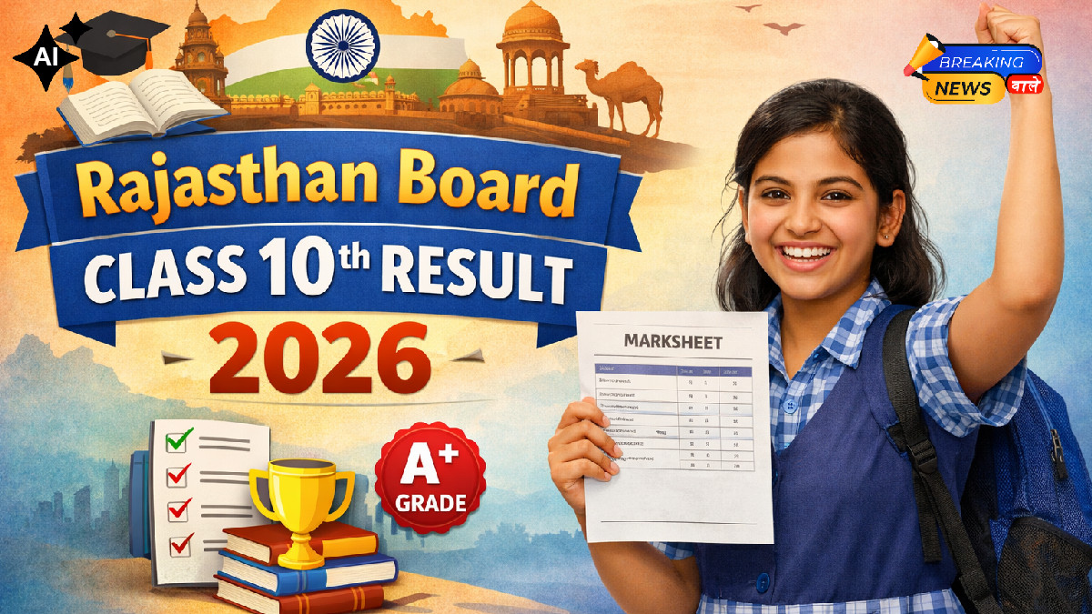 Rajasthan Board Class 10th Result 2026 (Image: ChatGPT)