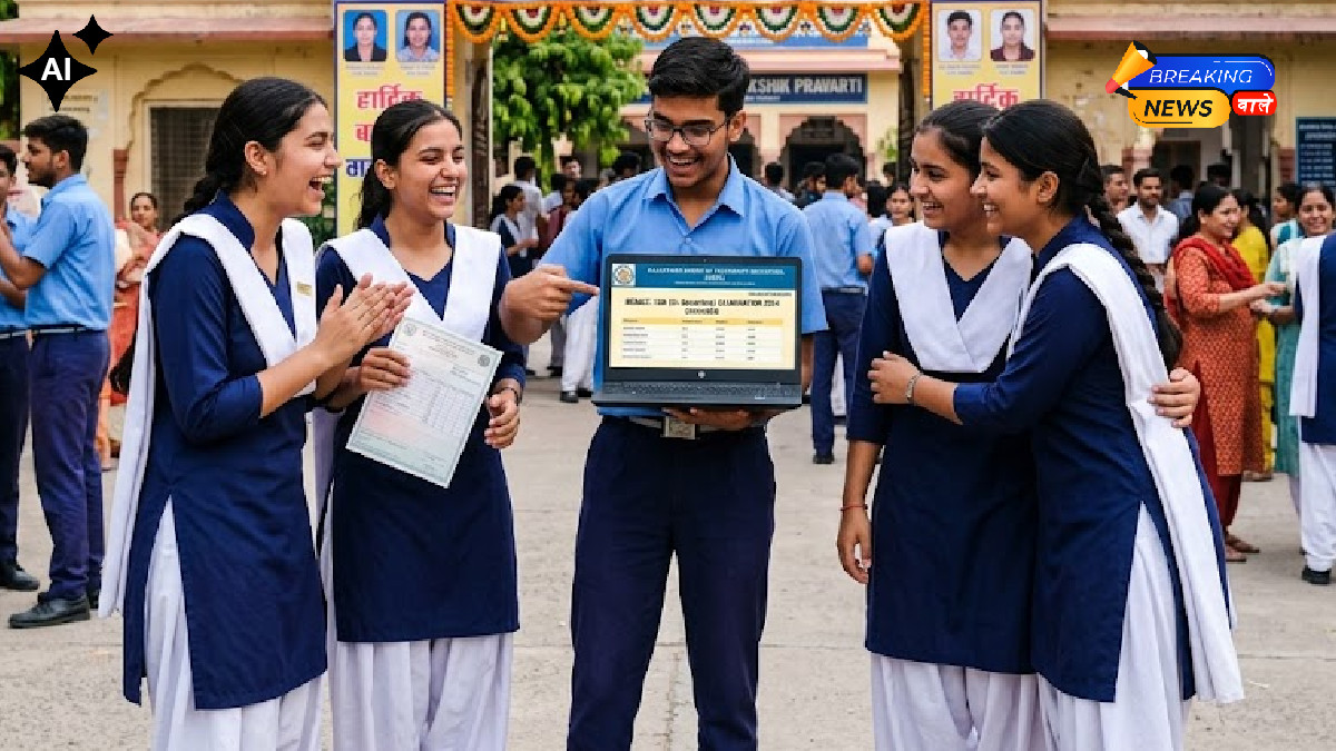 राजस्थान बोर्ड 12वीं का परिणाम घोषित (Image: Gemini)