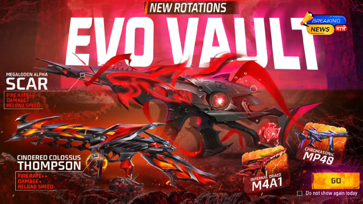 Garena Free Fire Max Redeem codes today