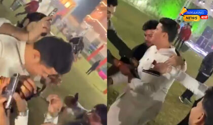 गाजियाबाद में बंदूक गिफ्ट करने का वीडियो वायरल, पुलिस ने दर्ज किया मामला