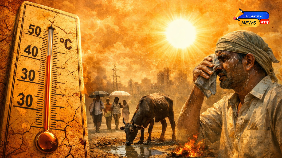 देशभर में भीषण गर्मी का कहर (Image: ChatGPT)