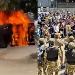 नोएडा में उपद्रवियों पर कार्रवाई