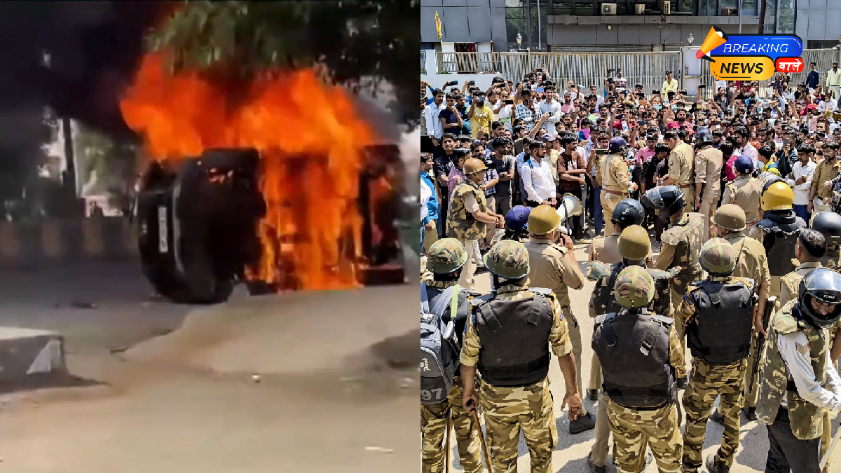 नोएडा में उपद्रवियों पर कार्रवाई