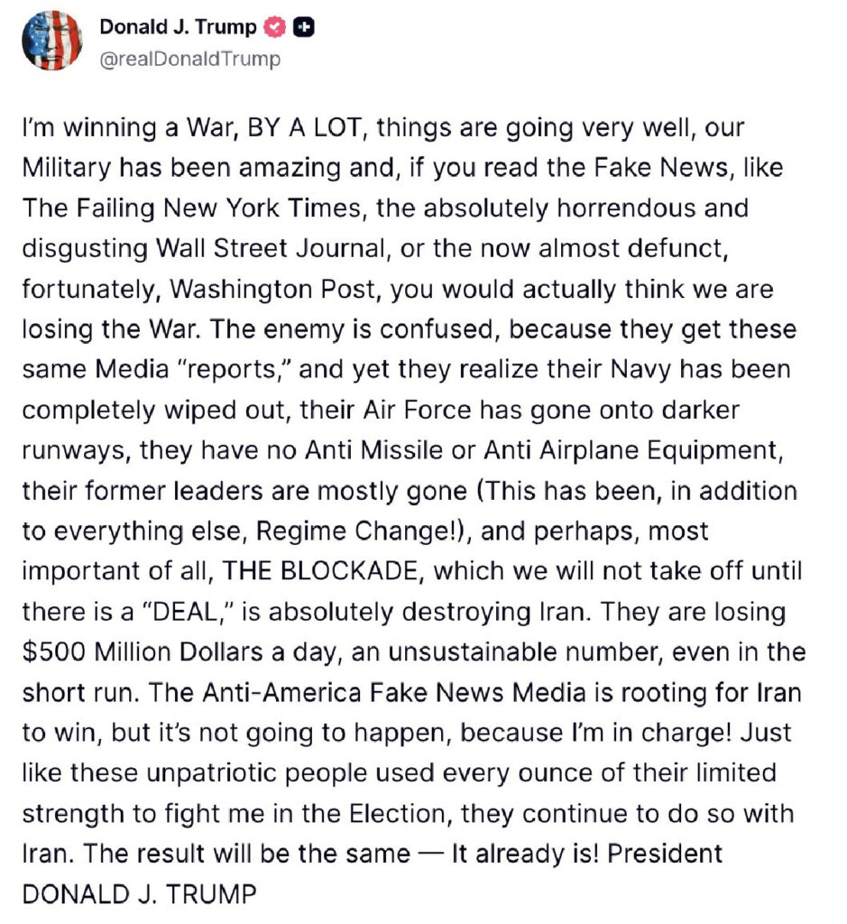 Donald Trump Truth Social