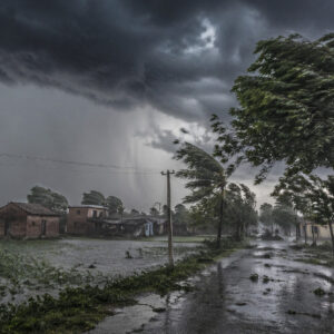 बिहार में आंधी तूफान और बारिश (Image: ChatGPT)
