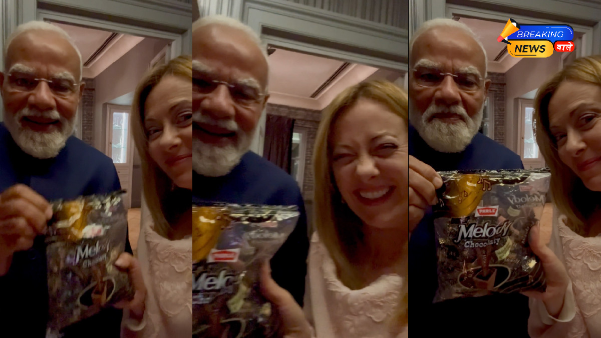मोदी का अनोखा गिफ्ट बना चर्चा का विषय, मेलोनी को दी ‘Melody’ चॉकलेट