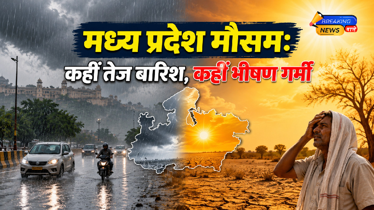 मध्य प्रदेश मौसम समाचार (Image: ChatGPT)