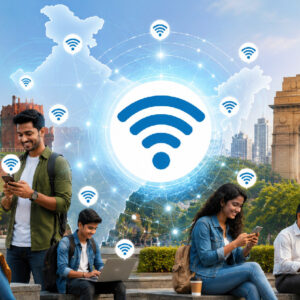 पूरे देश में Public Wi-Fi का एक ही पासवर्ड (Image: ChatGPT)