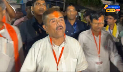 भवानीपुर में ममता बनर्जी को 15,114 वोटों से हराया