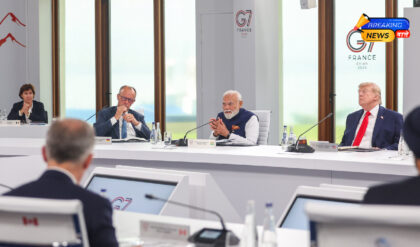 पीएम मोदी जी7 शिखर सम्मेलन फ्रांस