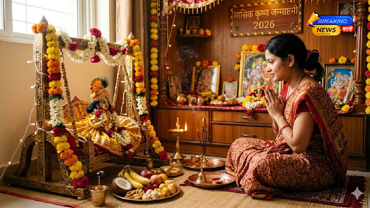 मासिक कृष्ण जन्माष्टमी 2026 (Image: Gemini)