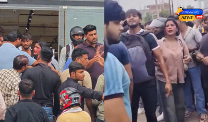 नोएडा के बरौला में शॉपिंग के दौरान पत्नी को दोस्त के साथ देख भड़का पति, जमकर हुई मारपीट