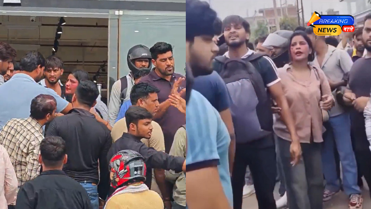 नोएडा के बरौला में शॉपिंग के दौरान पत्नी को दोस्त के साथ देख भड़का पति, जमकर हुई मारपीट