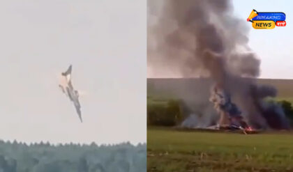 रूस का शक्तिशाली Tu-22M3 विमान इर्कुत्स्क में दुर्घटनाग्रस्त