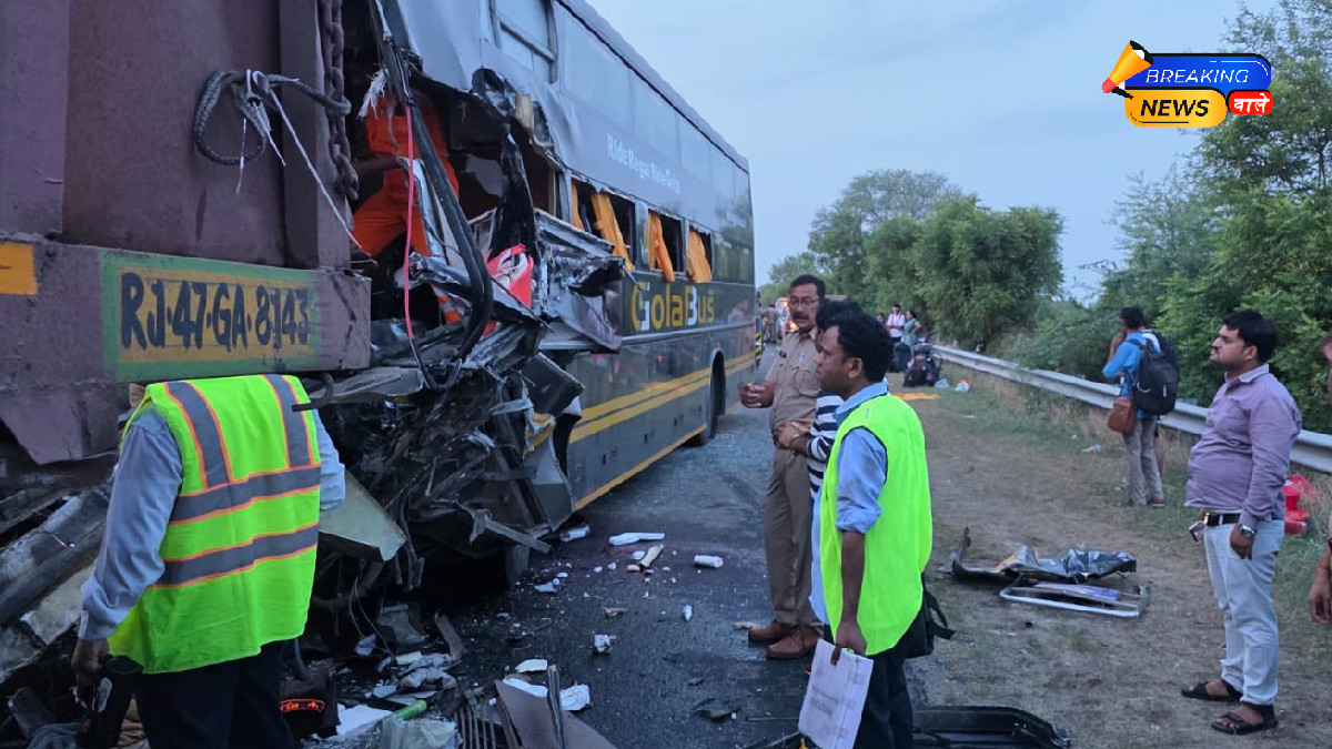 यमुना एक्सप्रेसवे पर भीषण सड़क हादसा