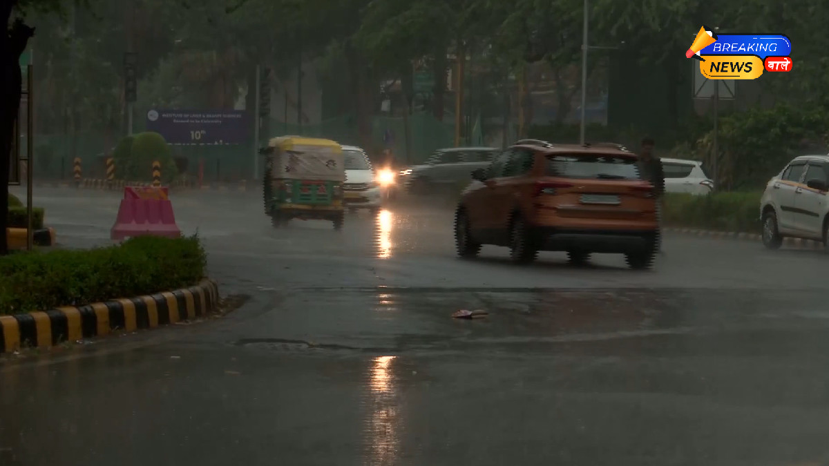 दिल्ली-NCR में झमाझम बारिश