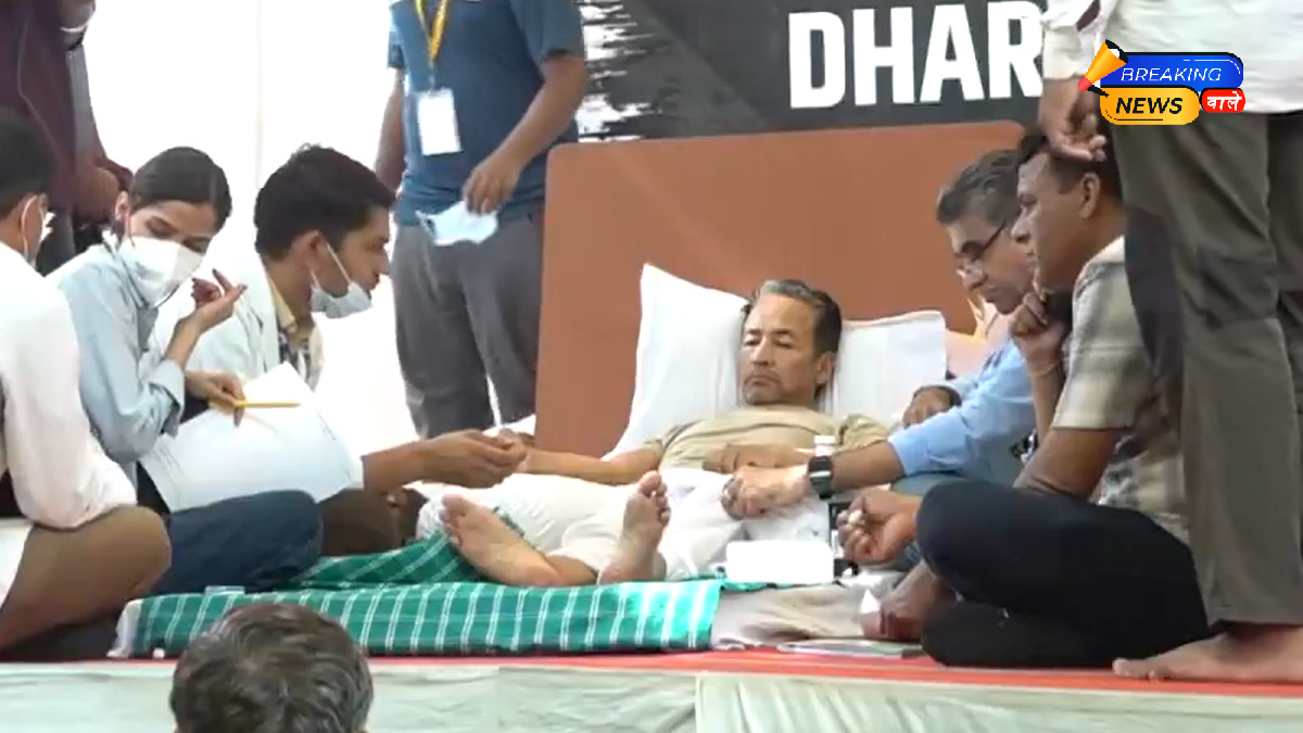 सोनम वांगचुक भूख हड़ताल