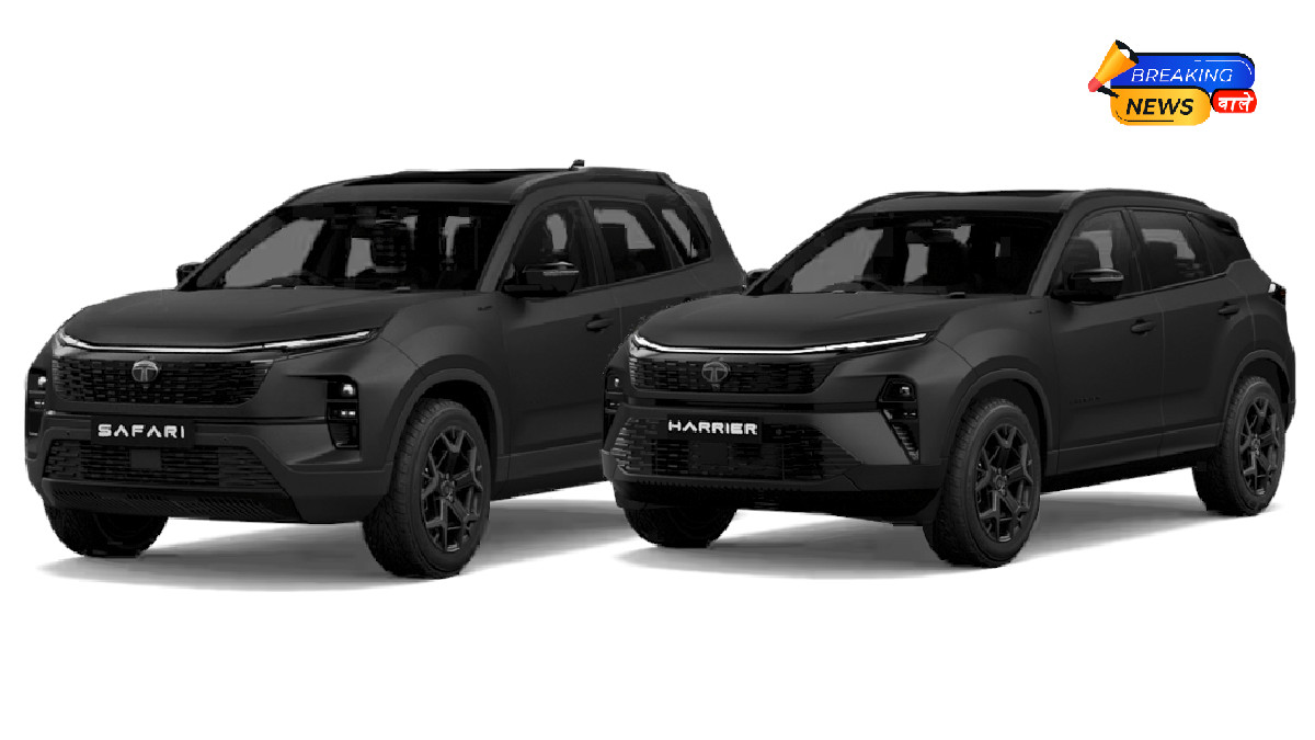 Tata Motors Launches Harrier and Safari Stealth Editions (Image: TataMotors)