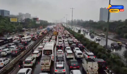 बारिश और कांवड़ यात्रा से दिल्ली-NCR में भारी जाम