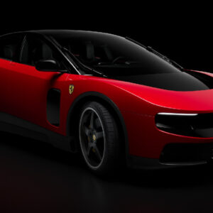 फेरारी की पहली इलेक्ट्रिक कार 'Luce' की पहली यूनिट नीलाम (Image: Ferrari)