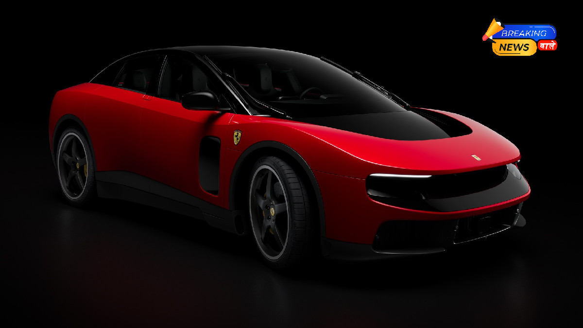 फेरारी की पहली इलेक्ट्रिक कार 'Luce' की पहली यूनिट नीलाम (Image: Ferrari)