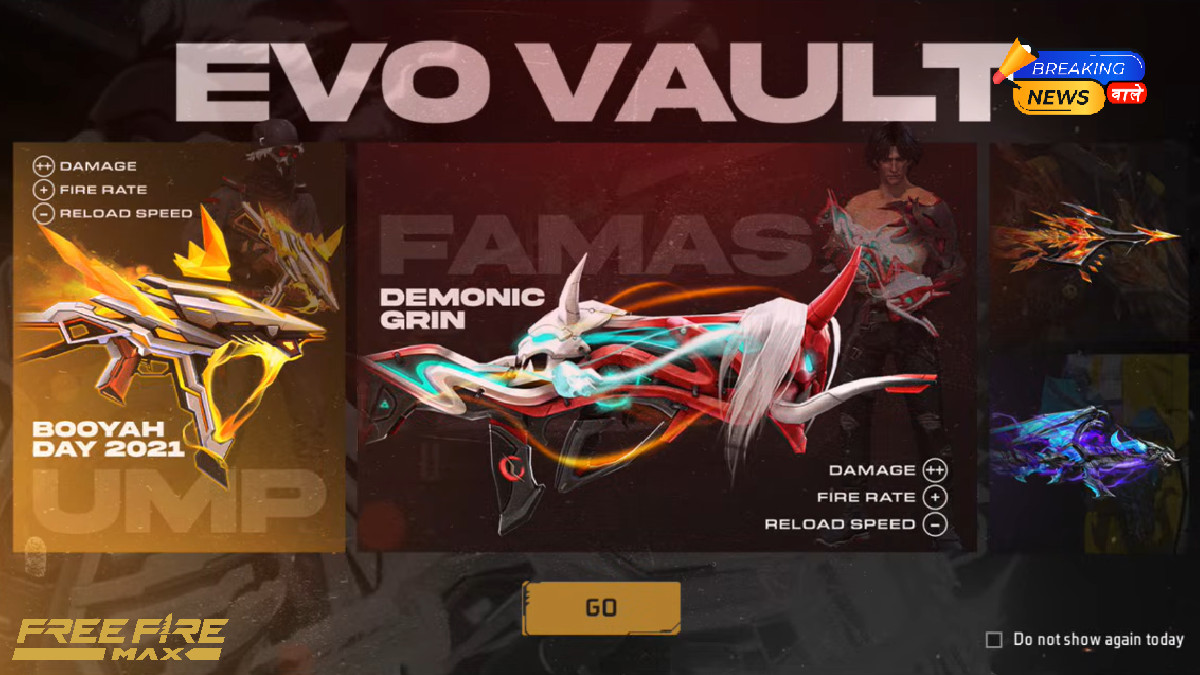 Garena Free Fire Max Redeem codes today, 03 August 2026