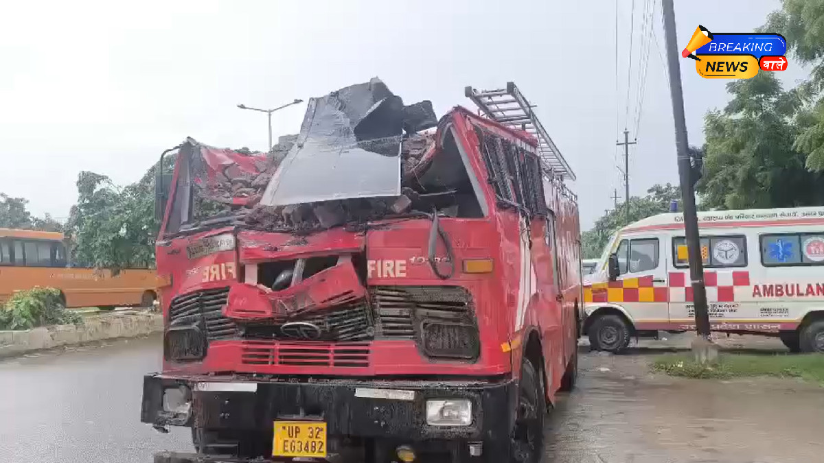 ग्रेटर नोएडा फैक्ट्री में भीषण आग
