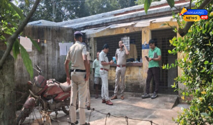 चित्तरंजन रेलनगरी में बंद क्वार्टर से मिला मानव कंकाल
