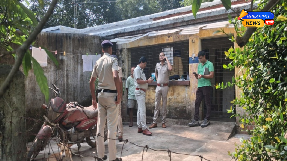 चित्तरंजन रेलनगरी में बंद क्वार्टर से मिला मानव कंकाल